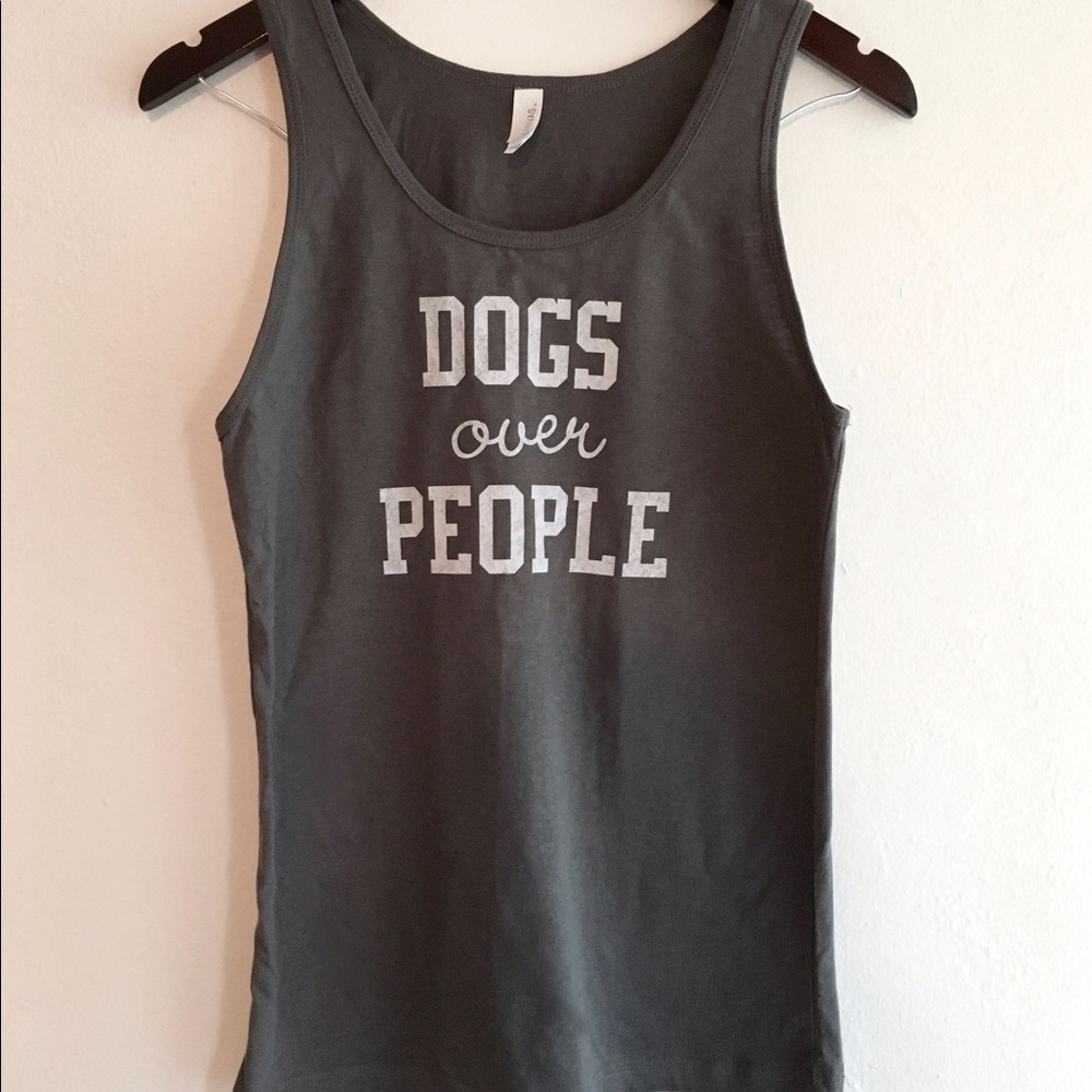 Dogs > People Tank Top