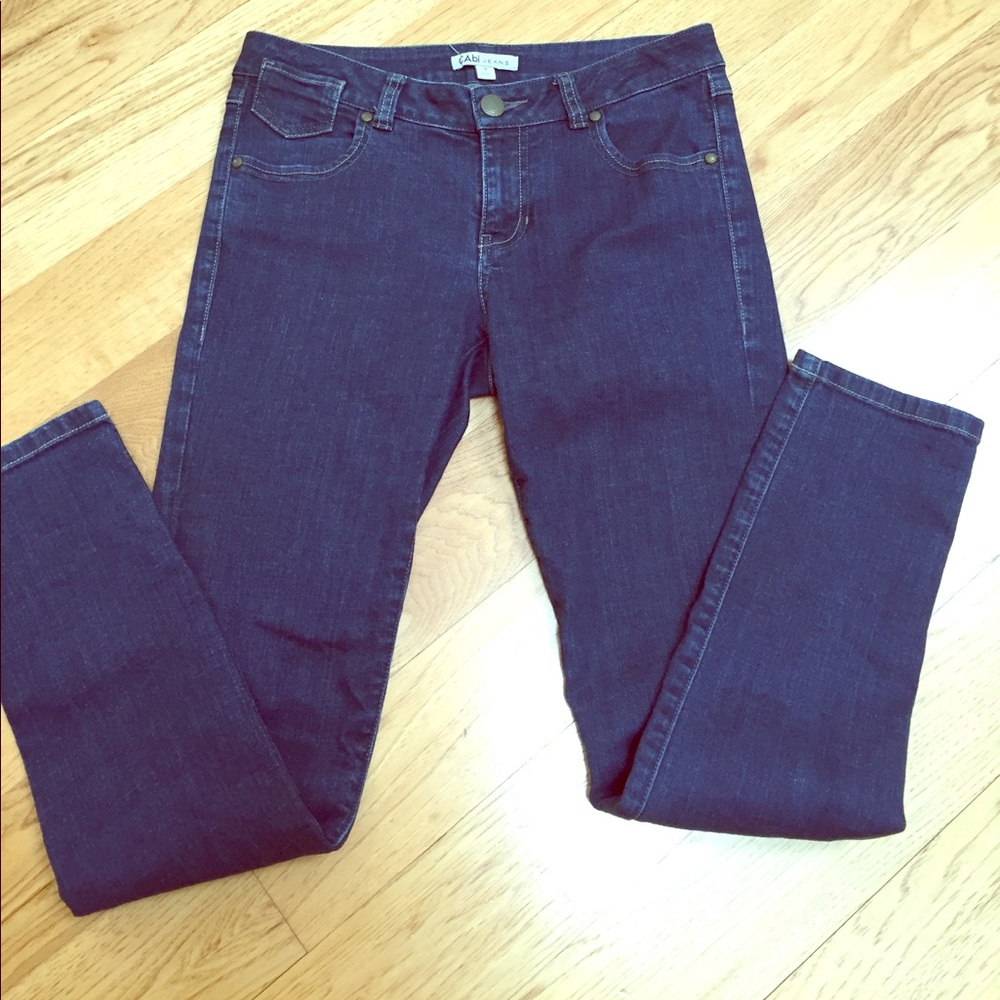 CAbi Style #636 skinny jeans in size 4