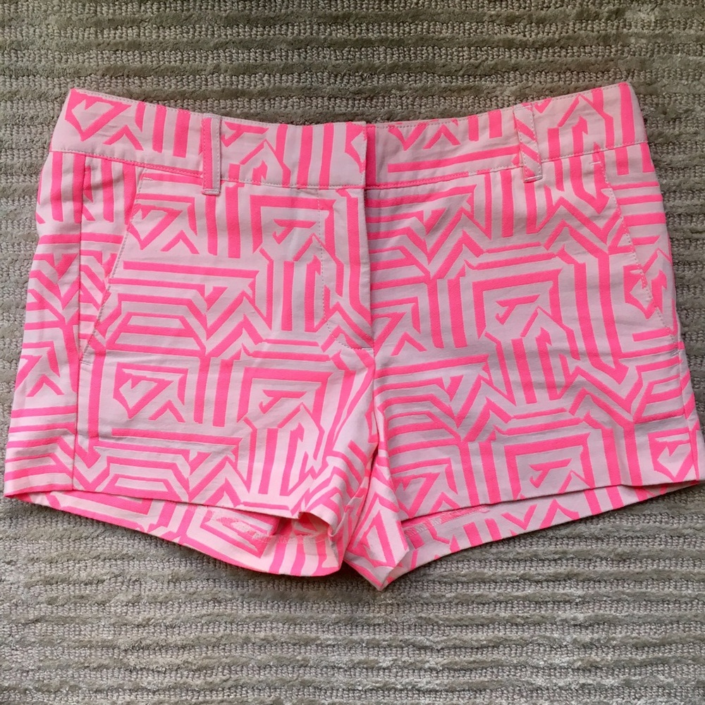 J. Crew geometric shorts