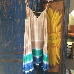 Tie Dye Chic Summer Dress