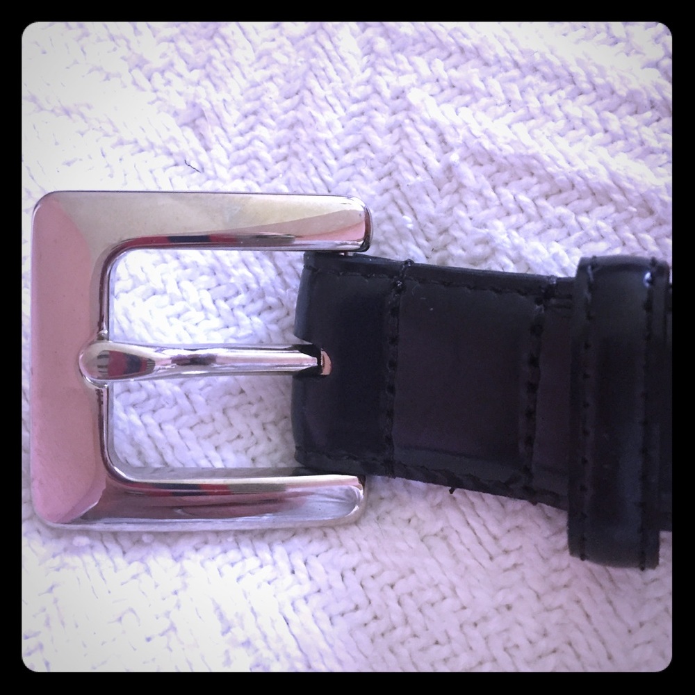 Coach belt handcrafted in the USA