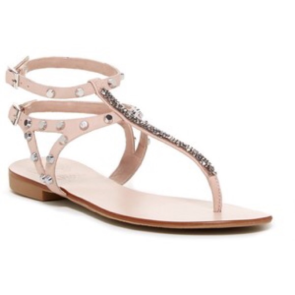 vince camuto embellished sandals