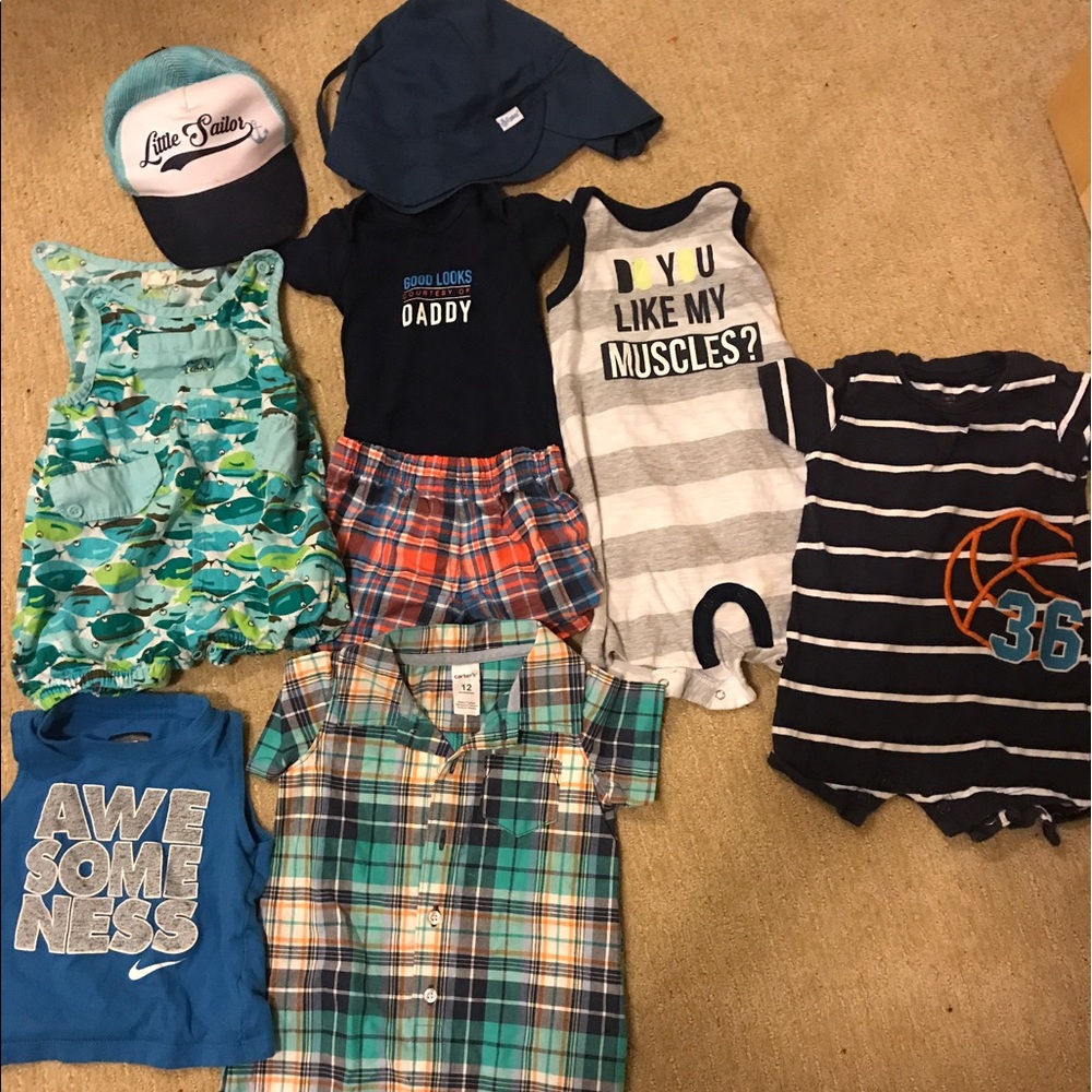 Baby Boy summer lot- 12 months