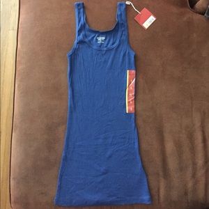 Blue tank top