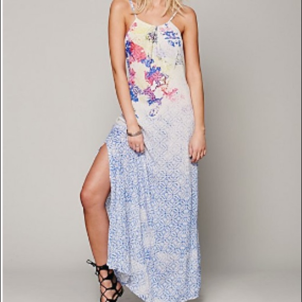 NEW FP Backless Maxi Dress