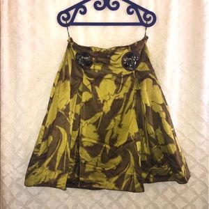 Silk Mango Skirt