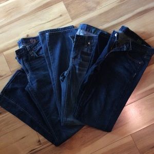 Assorted JCrew Jeans