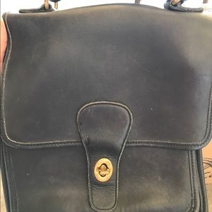 Vintage Black Coach Purse