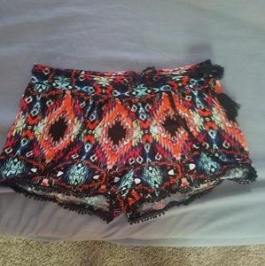 Multi colored shorts