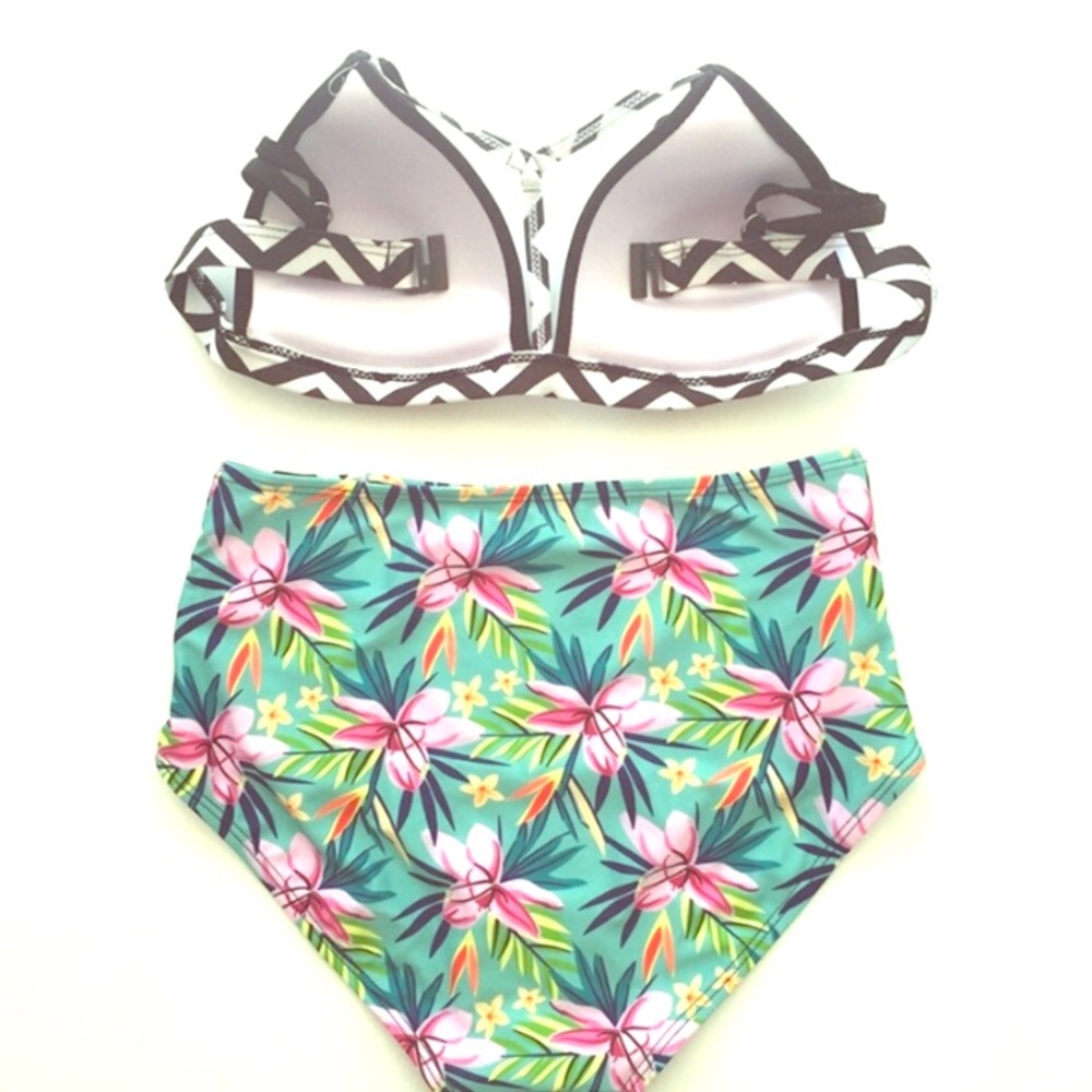 Two piece swim suit. Size small. No trades.