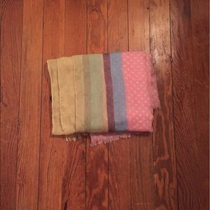 COLORFUL POKA DOTTED SCARF