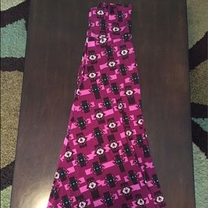 Medium Lularoe printed Maxi skirt!