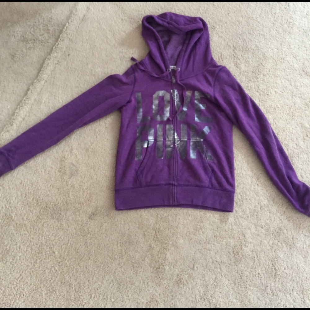 Purple Victoria secret jacket! Soft and comfy!