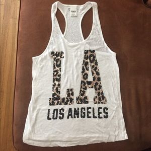 LA sequenced tank top