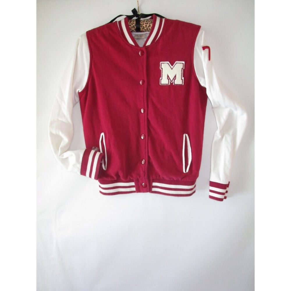 Zara kids letterman jacket