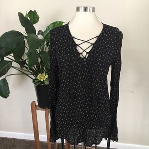 Love stitch -Black top