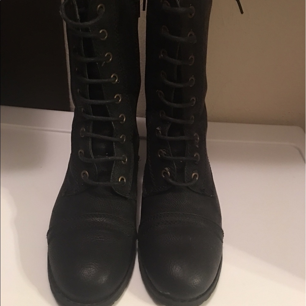 Combat boots!