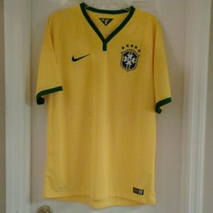 Nike Brazil soccer shirt