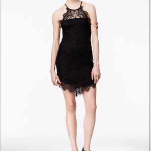 Free people "she's got it, lace-trim dress"