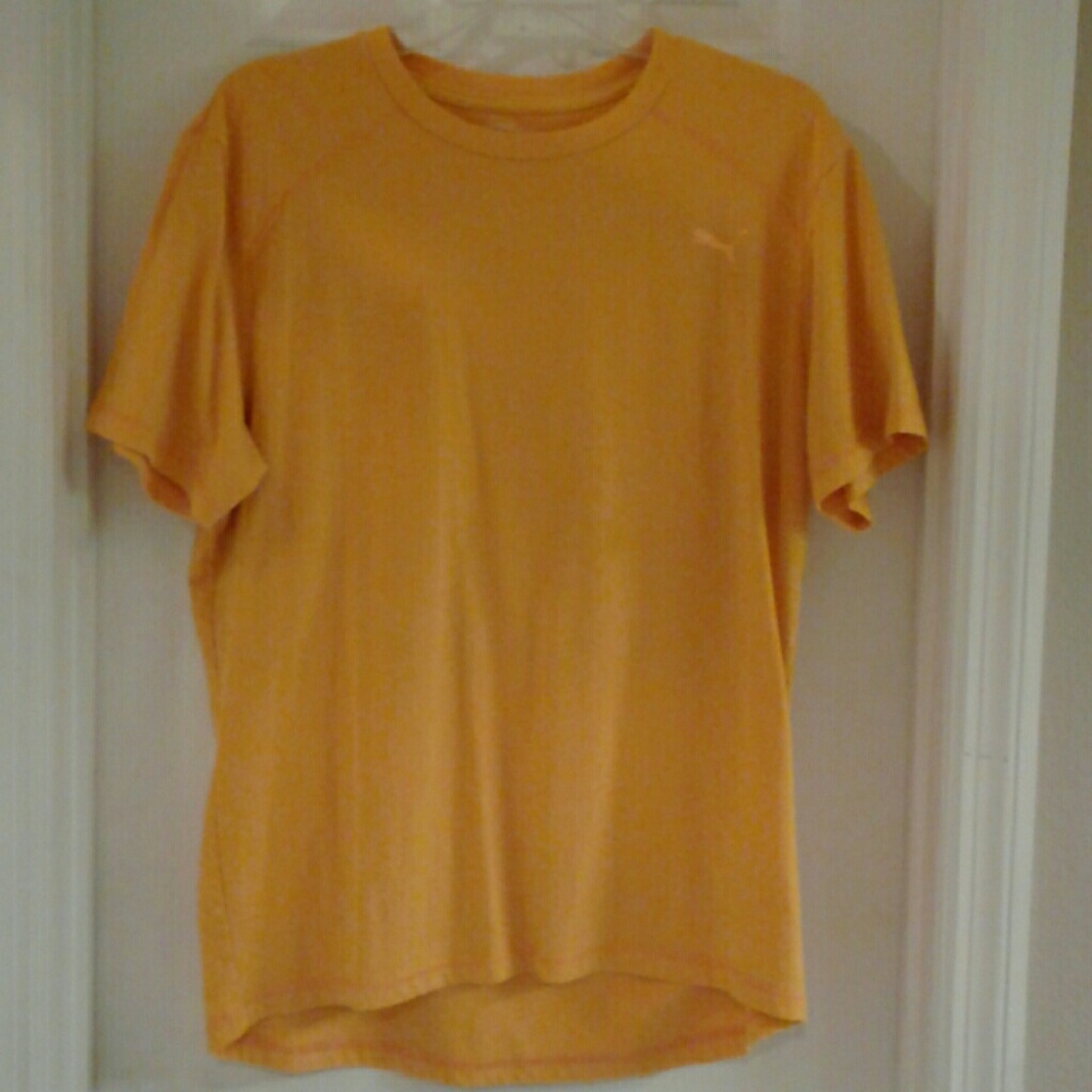 Yellow Puma shirt