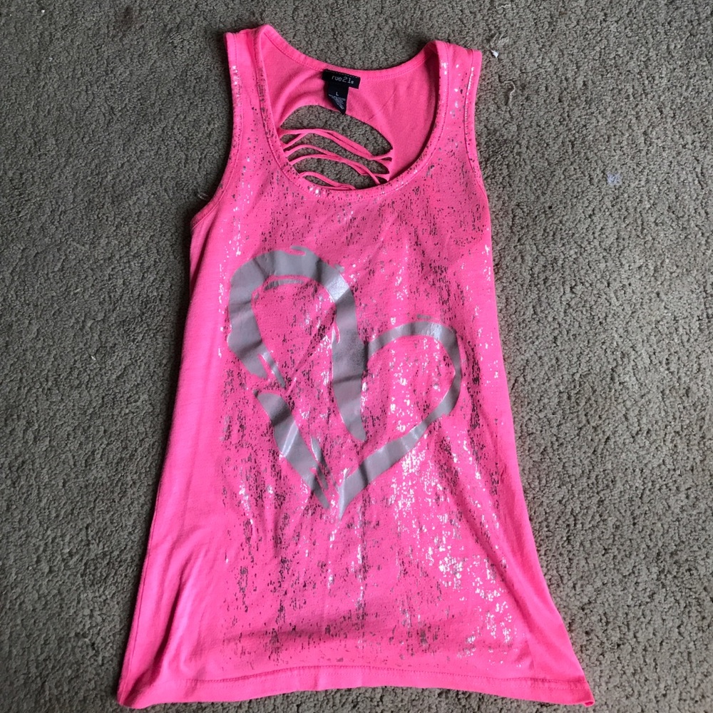 Heart tank top