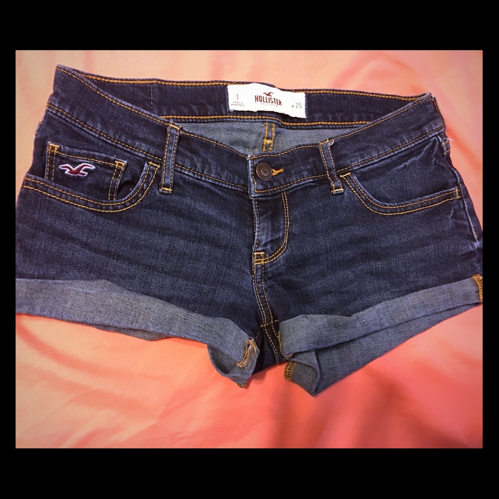 Hollister jean shorts