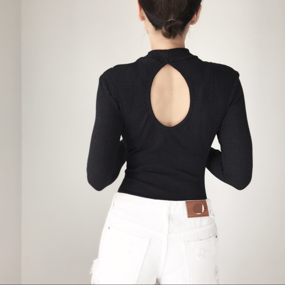 Zeta tre chic black bodysuit - Picture 3 of 4