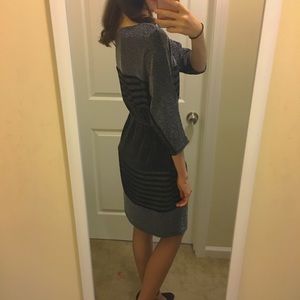 Black and Silver Dress