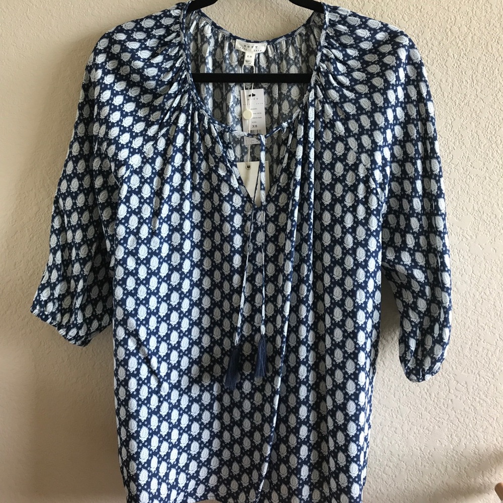 Soft joie 3/4 sleeve blouse