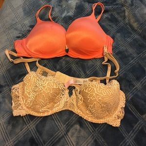 2 Victoria Secret Bras