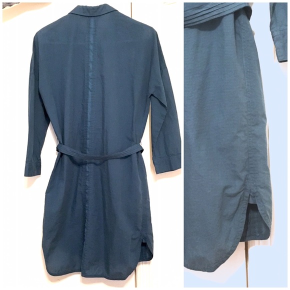 See by Chloe Minimal Blue Shirtdress - Picture 3 of 6