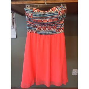 Chiffon short dress