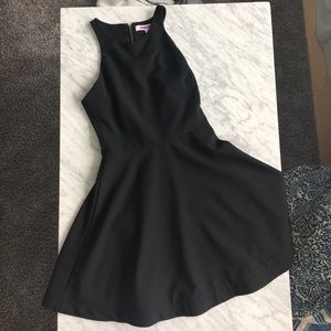 Elizabeth James Black mini dress