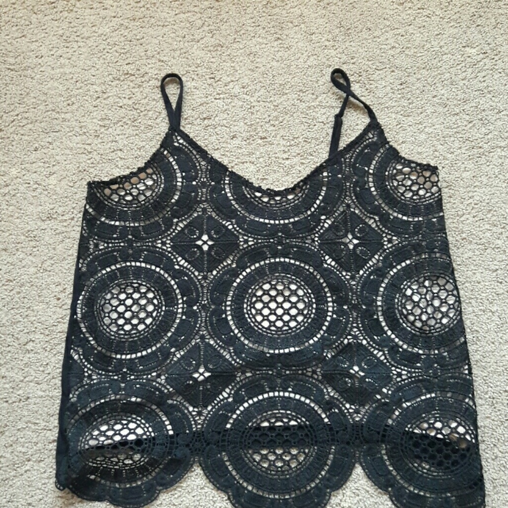 International Concepts Lacy Cami Top Size XL New