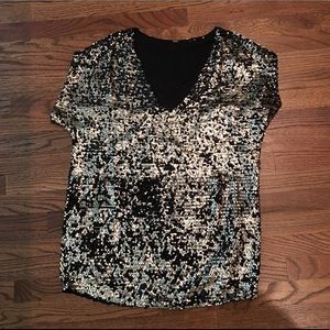 Free People Sequin Shirt
