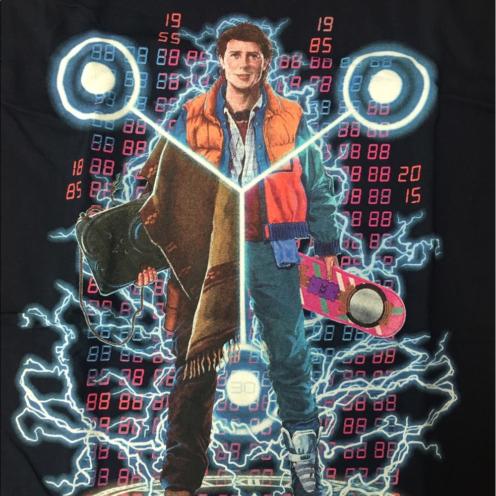 Back to the Future T-Shirt New