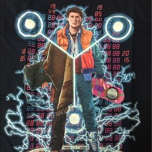 Back to the Future T-Shirt New