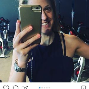 Lorna Jane Navy Jaylin Sports Bra