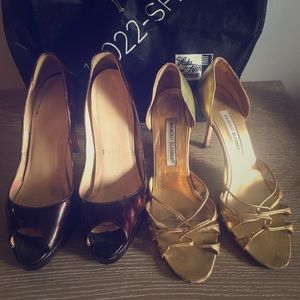 Pre-loved Christian Louboutin & Manila Blahniks