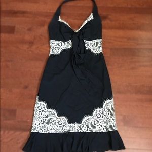 Nicole Miller Black and lace dress
