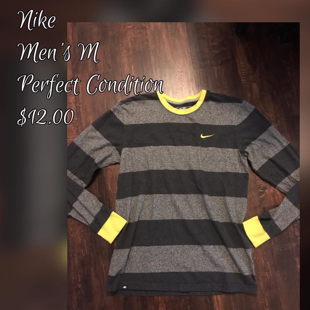 Nike men's m long sleeve tee