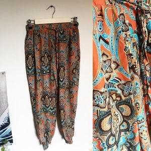 Boho harem pants