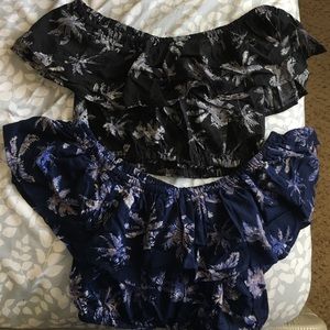 Palm Tree Crop Top BUNDLE