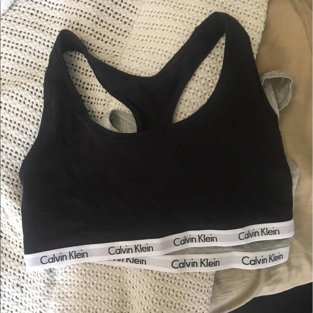 Calvin Klein Sport bras!