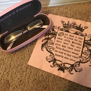 Juicy couture prescription glasses