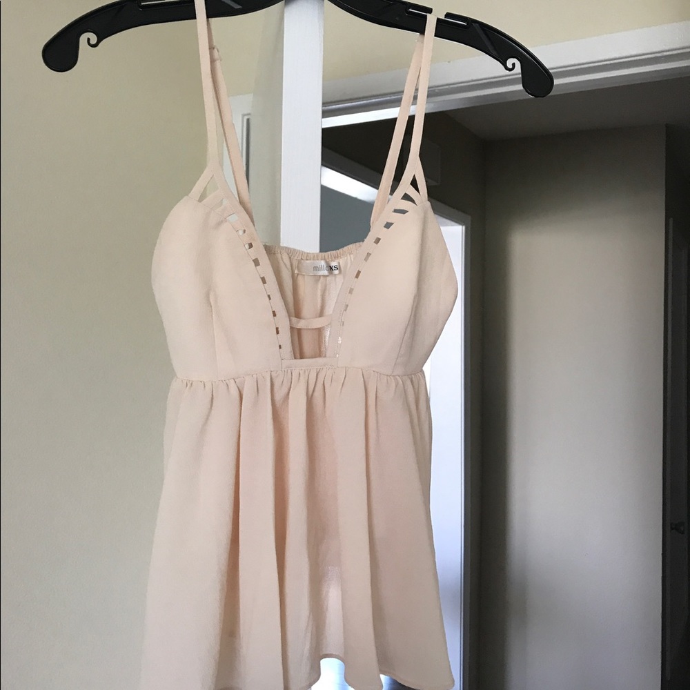 LF Millau strappy babydoll tank