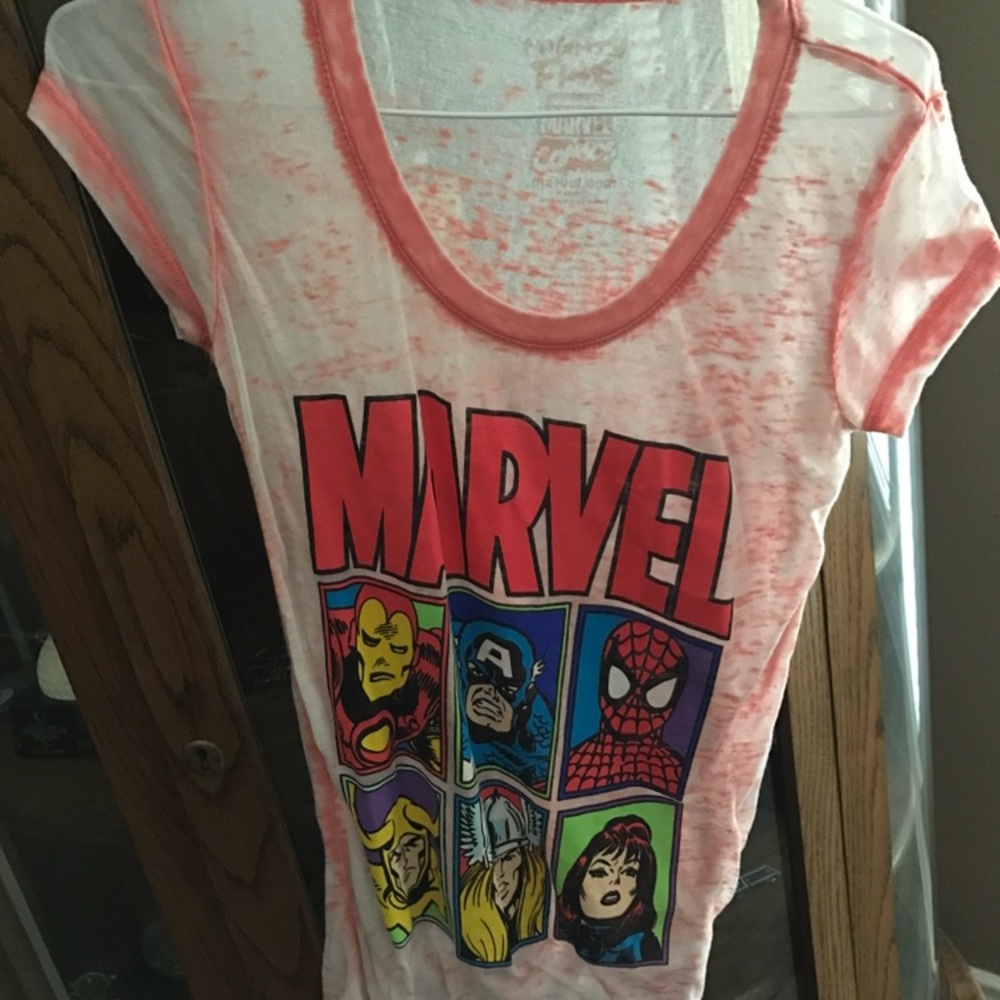 Marvel See-Through T-Shirt