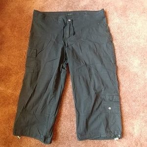 Black Cargo Shorts (silver spot on top left corner