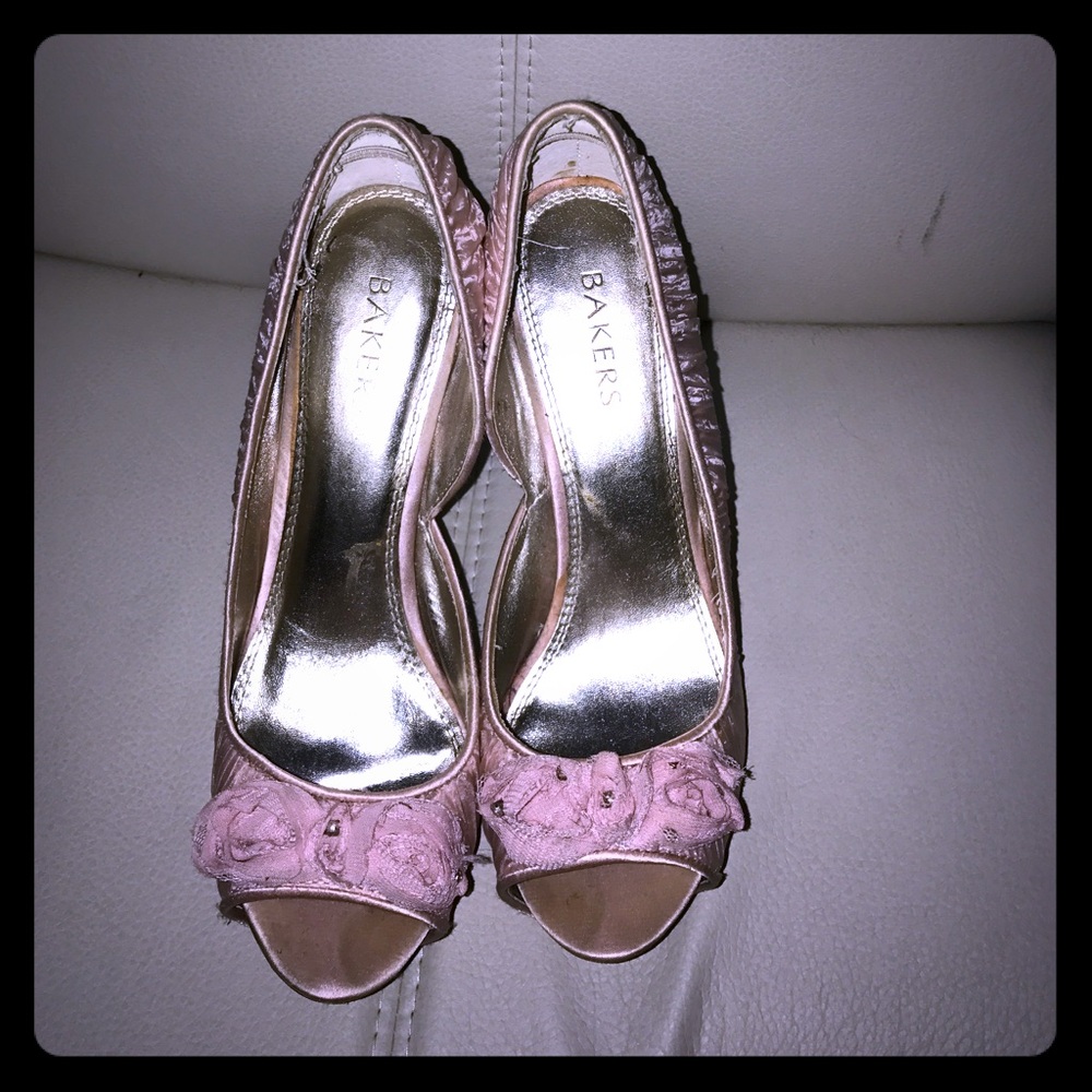 Pink Baker Heels perfect for any special occasion