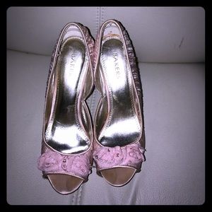 Pink Baker Heels perfect for any special occasion